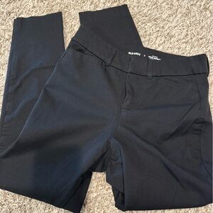 Old Navy High-Rise Pixie Skinny Black Trousers